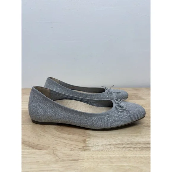 Vionic Women's Shoes Gray Uptown Skimmer Knit Slip-ons Loafers Size 8.5 #34 - Picture 5 of 8